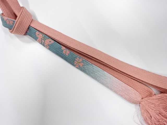 正絹　手組帯締め